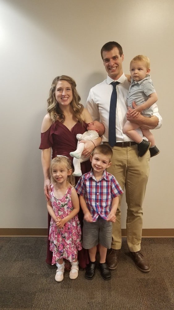 Nikki Biese and Family, 2020